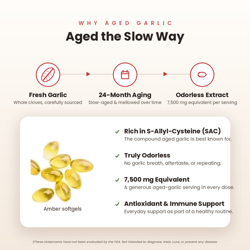 Odorless Aged Garlic Extract
