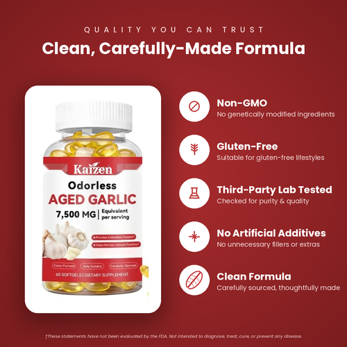 Odorless Aged Garlic Extract